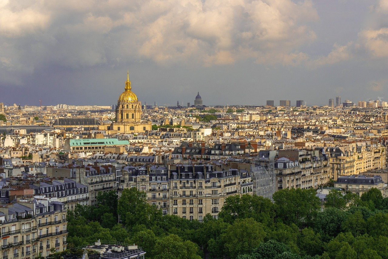 vue sur la ville de Paris