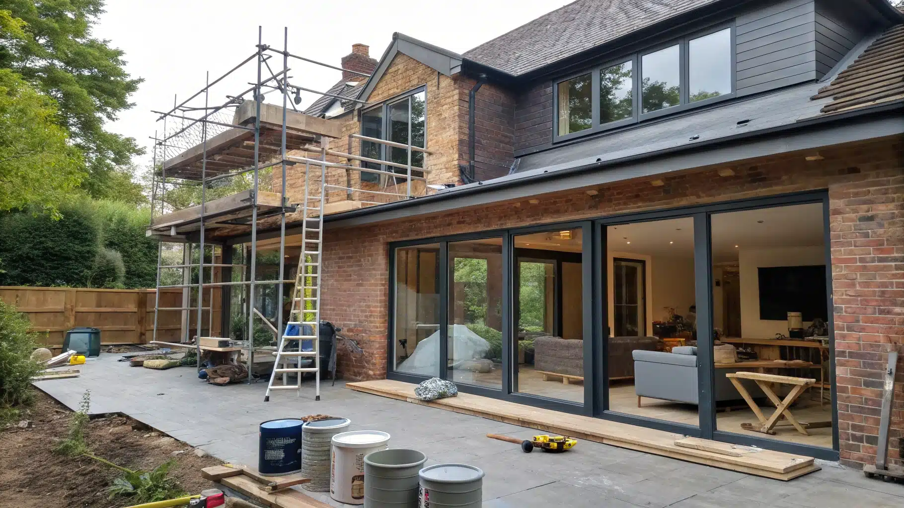 rénovation d'une maison