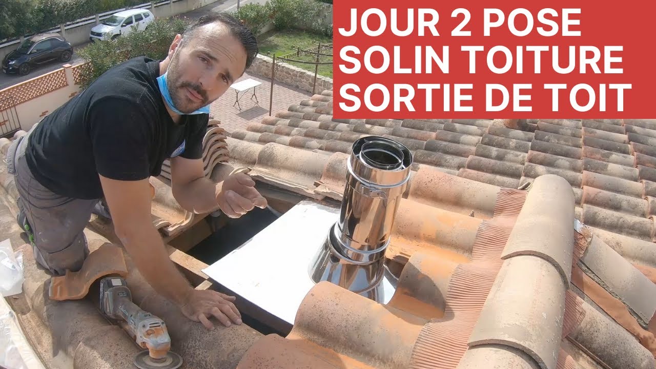 Comment poser un solin de toiture